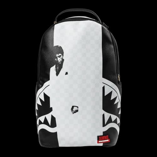 Sprayground Scarface Poster Syle Backpack Black/White