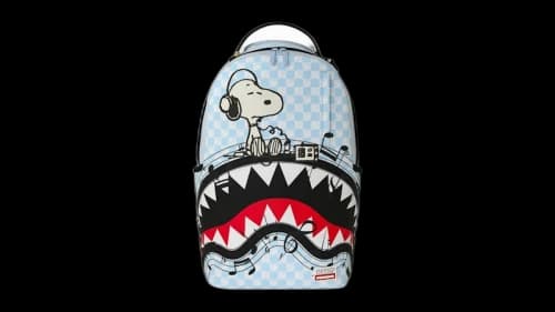 Sprayground Peanuts Snoopy Jams Backpack Blue