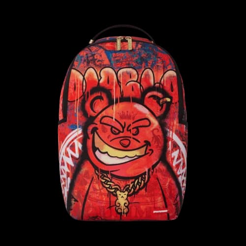 Sprayground Diablo Mural Fire Backpack 'Red'