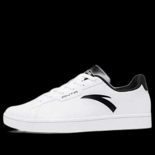 ANTA Skateboarding Shoes 'White Black'