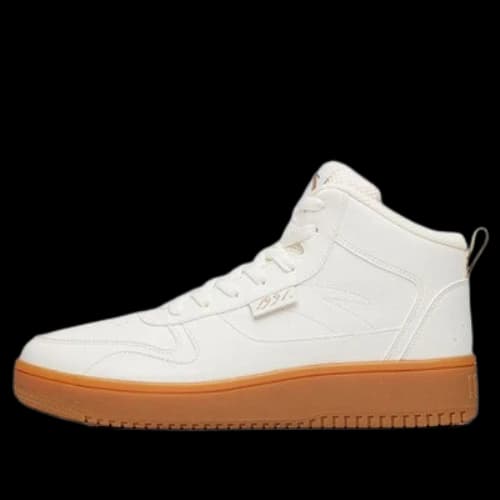 ANTA High Top Skateboarding Shoes 'White Gum'