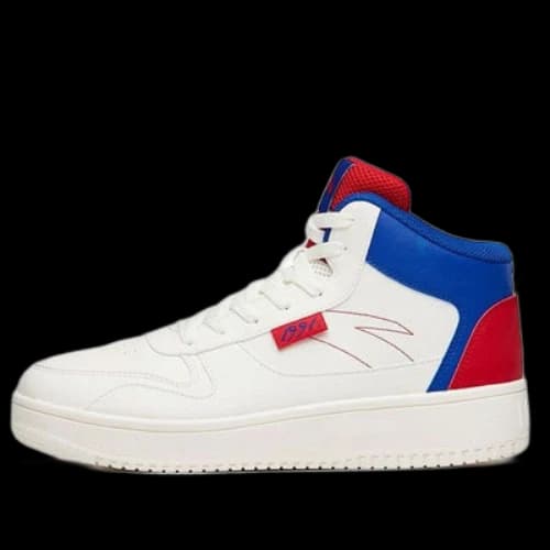 ANTA Skateboarding Series Sneakers High 'White Blue Red'