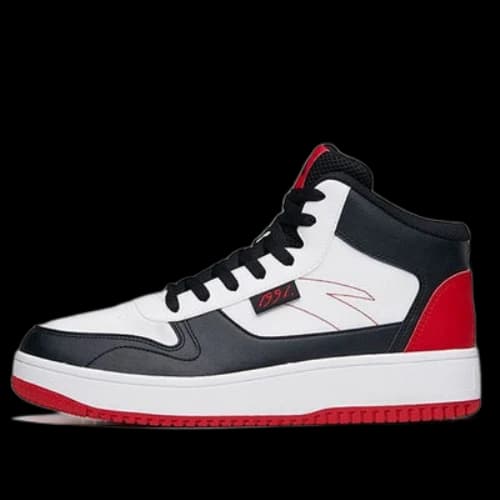 ANTA Skateboarding Series Sneakers High 'White Black Red'