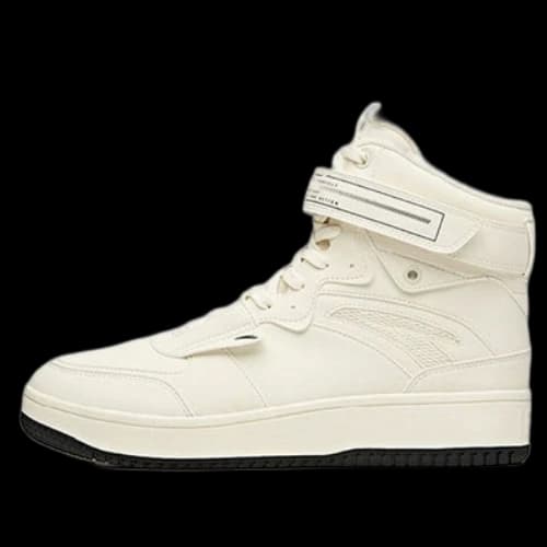 ANTA Skateboarding Series Sneakers High 'Light Beige Black'