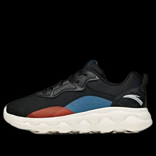 ANTA Run Collection 'Black Red Blue'