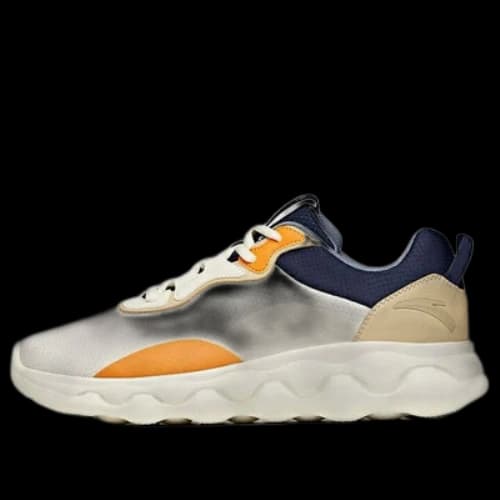 ANTA Run Collection 'White Orange Navy'