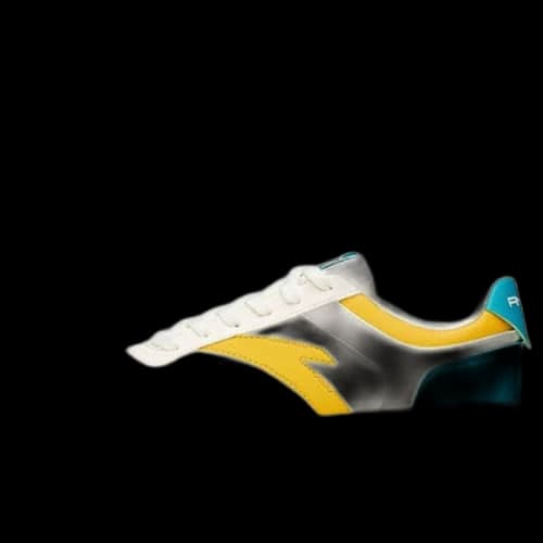 ANTA Skateboarding Shoes 'White Yellow Blue'