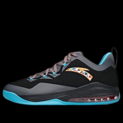 ANTA Shield Knit 'Black Grey Blue'