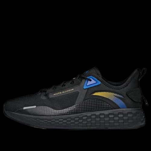 ANTA Run Collection 'Black Blue Gold'