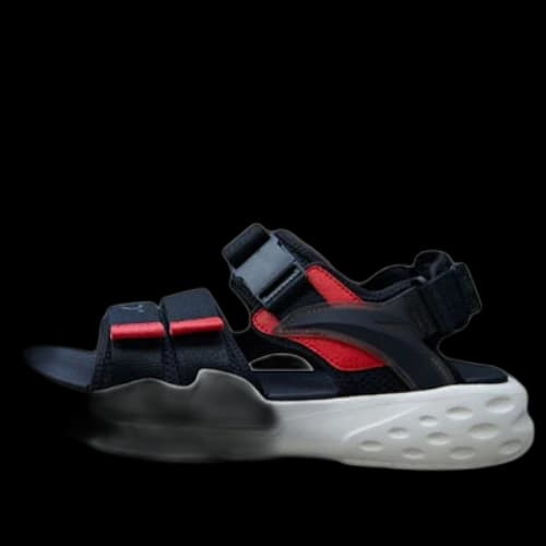 ANTA C37 Sandals 'Black Red'
