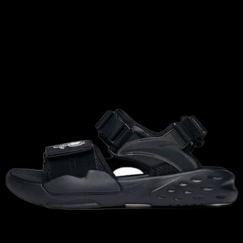 ANTA x Snoopy BaDao Sandals 'Black'