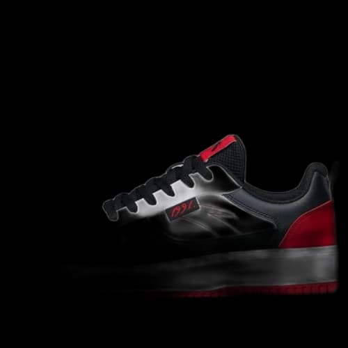 ANTA Skateboarding Series Sneakers 'White Black Red'