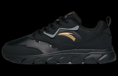 ANTA Run Collection 'Black Gold Grey'