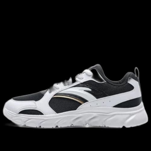 ANTA Running Shoes 'White Black Gold'