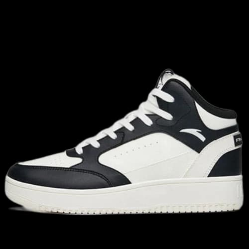 ANTA Skateboarding Series Sneakers High 'White Black'