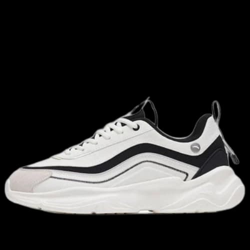 ANTA Casual Shoes 'White Black Beige'