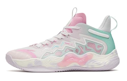 ANTA Magic Cement Bubble Outfield Basketball Shoes 'White Pink'