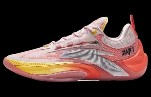Anta Zap 1 Honey Peach TPU Low top Basketball Shoes Men's Pink