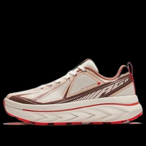 ANTA Running Series Sneakers 'Beige Brown Red'