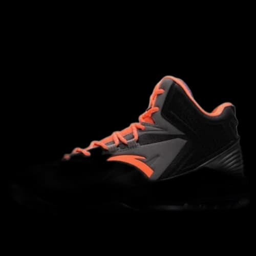 ANTA Basketball Series Sneakers High 'Black Grey Orange'