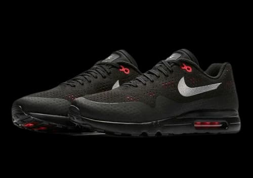 Nike Air Max 1 Ultra 2.0 Moire Black Solar Red