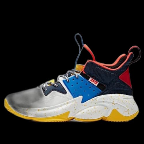 ANTA Mid Top 'White Black Red'
