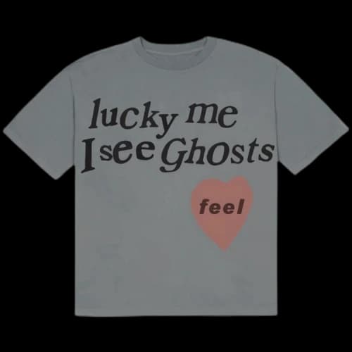 Cactus Plant Flea Market Kids See Ghosts Lucky Me Tee 'Glacier'