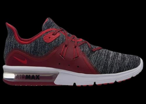Nike Air Max Sequent 3 Black University Red