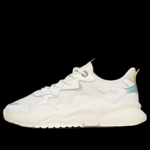 ANTA Life Series Sneakers 'White Teal Yellow' (Women's)