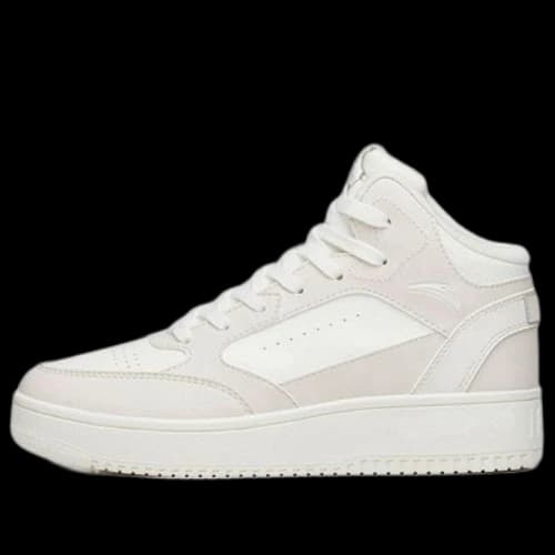 ANTA Skateboarding Series Sneakers High 'Grey White' (Women's)