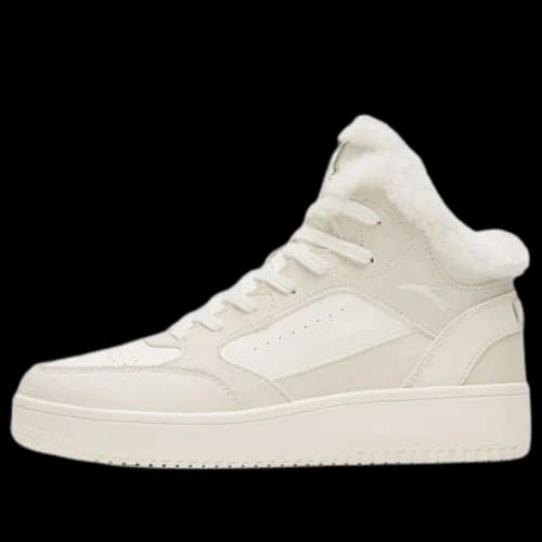 ANTA Skateboarding Series Sneakers High 'Beige' (Women's)
