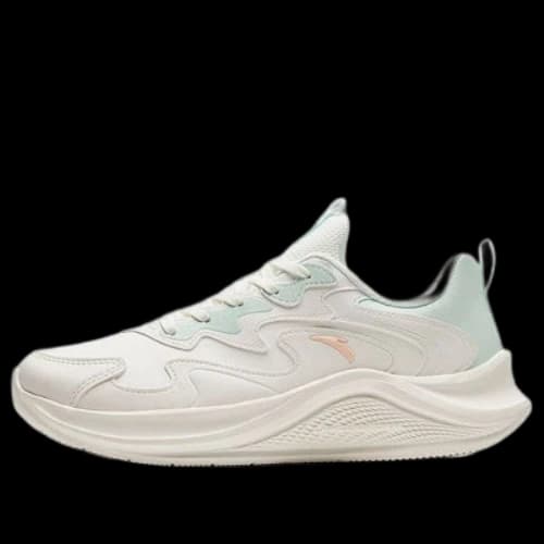 ANTA Running Series Sneakers Leather 'White Blue' (Women's)