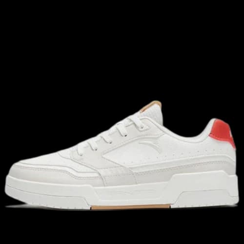 ANTA Skateboarding Series Sneakers 'White Red Brown' (Women's)