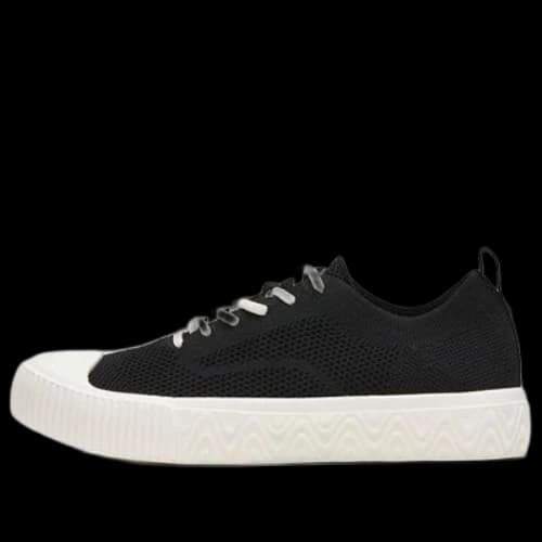 ANTA Low Top Canvas Shoes 'Black White' (Women's)