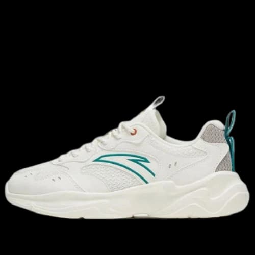 ANTA Casual Dad Shoes 'White Green Grey' (Women's)