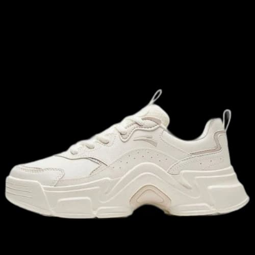 ANTA Platform Leather 'Ivory White Beige' (Women's)