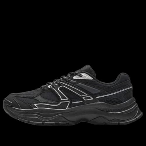 ANTA Chunky Shoes 'Black Silver' (Women's)