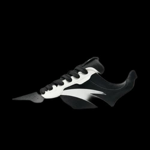 ANTA Skateboarding Series Sneakers 'White Black' (Women's)