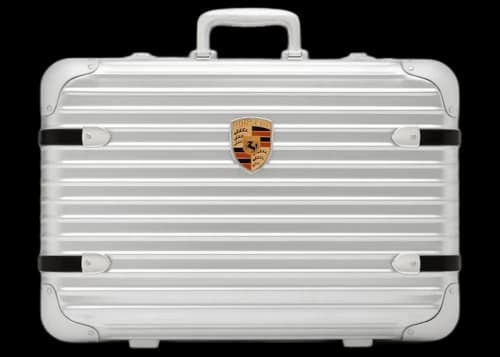 Rimowa x Porsche Hand-Carry Pepita Case (Limited Edition) Silver