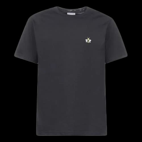 DIOR FW21 Small Bee Embroidered Short Sleeve Black T-Shirt