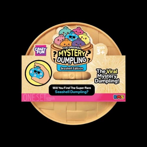 Crazy Fun Squishy Bun Charming Mystery Dumplings Seashell Blind Box 'Multicolor'
