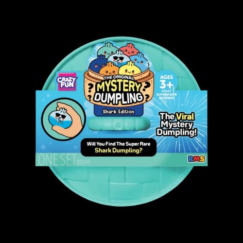 Crazy Fun Squishy Bun Charming Mystery Dumplings Shark Blind Box 'Multicolor'