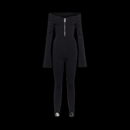 Khaite Trinity Catsuit 'Black'