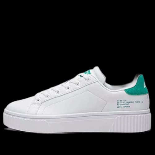 ANTA Skateboarding Shoes 'White Green' (Women's)