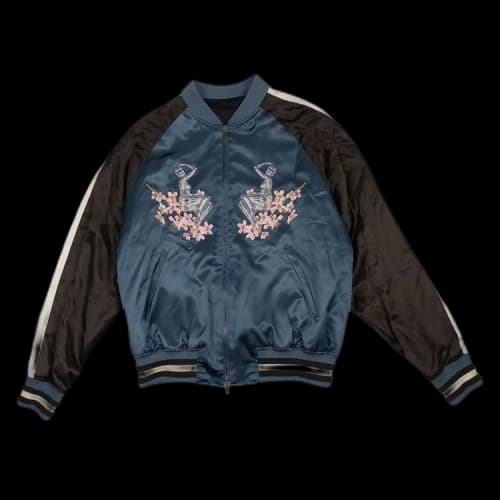 Dior x Sorayama Embroidered Souvenir Bomber Jacket 'Blue'