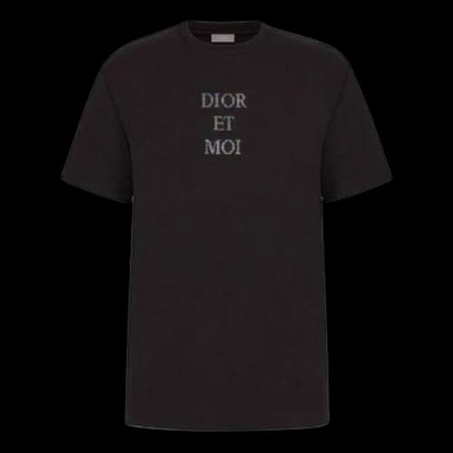 DIOR & Moi Sequin Logo For Men Black