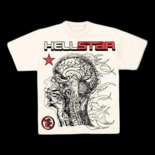 Hellstar Human Development T-Shirt 'Beige'