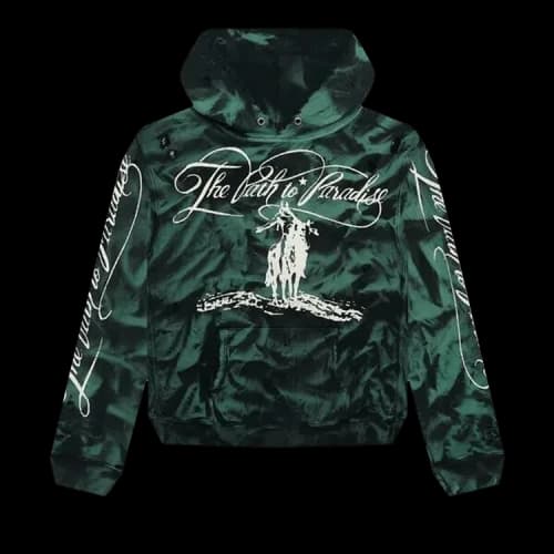 Hellstar Paradise Hoodie 'Marble Green'