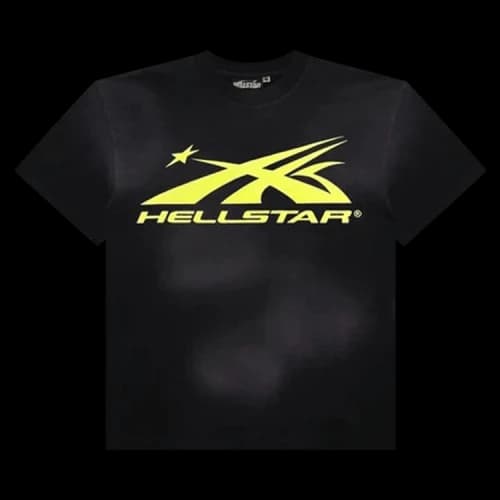 Hellstar Classic Tee 'Black/Yellow'