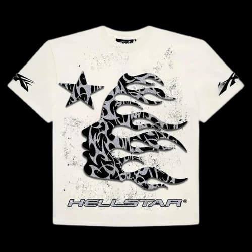 Hellstar Glitter P2P T-Shirt 'Black'